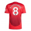 Manchester United Bruno Fernandes #8 Heimtrikot 2024-25 Kurzarm